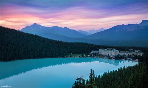 Michaelpocketlist Stunning Sunset In Lake Louise Ab Oc 4000x2391