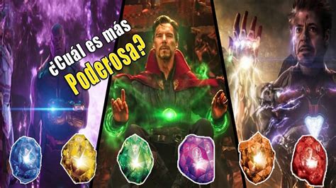 Top Niveles De Poder De Las Gemas Del Infinito ExplicaciÓn Completa💥