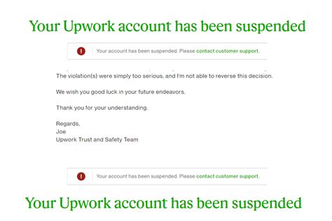 Your Upwork Account Has Been Suspended For No Reason At All