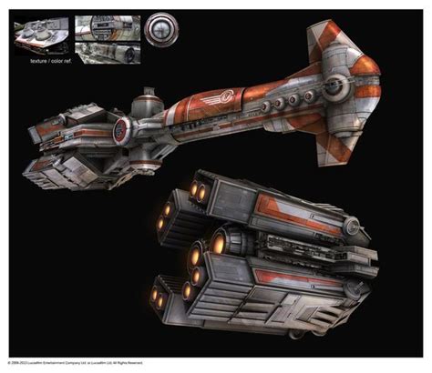 Swtor A Thranta Class Corvette Of The Republic Used Years Later