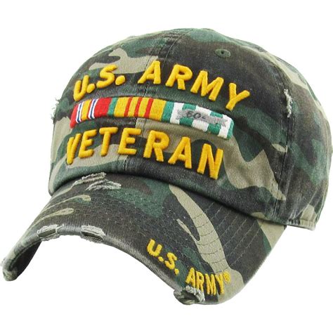 Army Veteran Hat Army Military