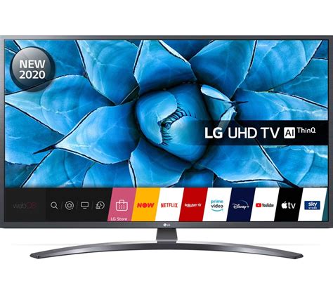 LG 43UN74006LB Smart 4K Ultra HD HDR LED TV With Google Assistant