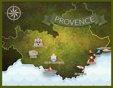 Map Perfectly Provence