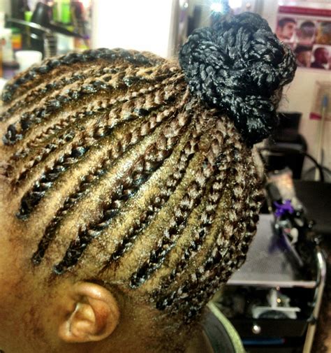 Here are the steps on how you can put in cornrows with your extensions Cornrows with extensions | Cornrows with extensions ...