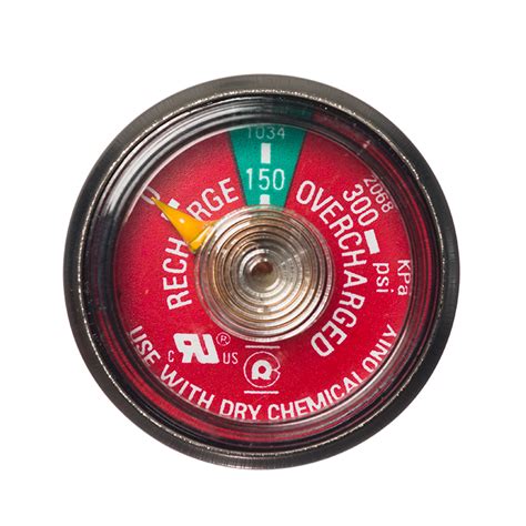 Dry Chemical Gauges Steel Fire Equipment