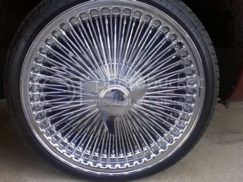 18x8 Standardfwd Wire Wheels With Brand New Tires3 Wing Knock Offs