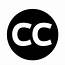 Creativecommons CC Icon 568227  Download Free Vectors Clipart