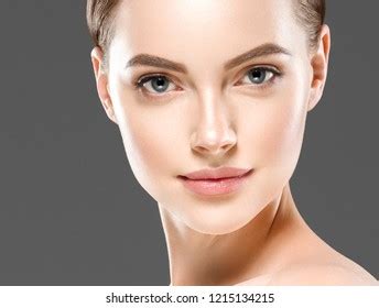 Beautiful Healthy Skin Woman Face Closeup Stock Photo Shutterstock
