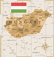 Hungria Mapa - Mapa De Vectores De Hungria Alta Pais Detallado Mapa Con ...