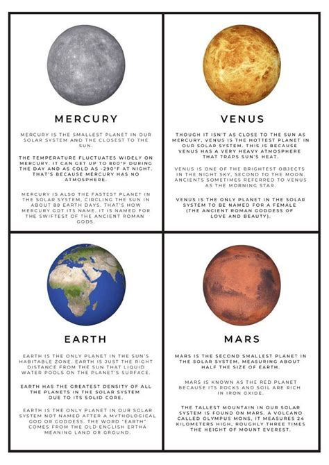 Solar System Facts Artofit