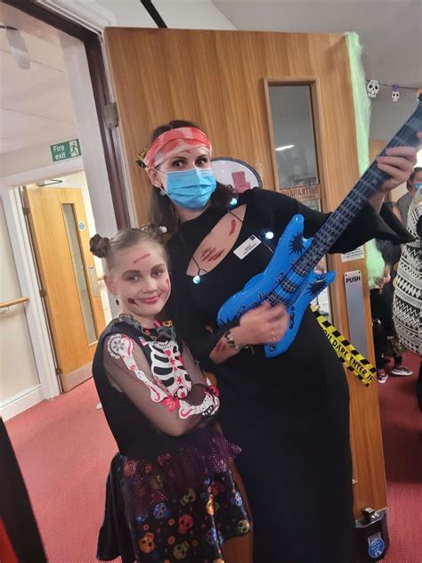 Scarily Good Fun For Wisbech Care Home Residents For Halloween