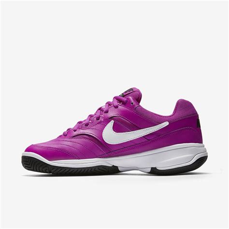 Women's hard court tennis shoe. Nike Womens Court Lite Tennis Shoes - Violet/Black ...