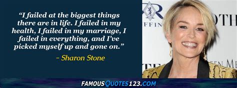 Sharon Stone Quotes On People Life World And Time