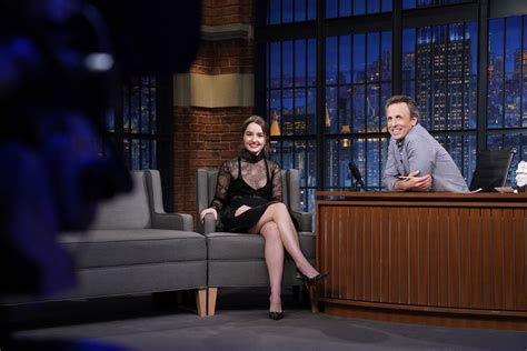 Kaitlyn Dever Drops By Late Night With Seth Meyers Beautifulballad