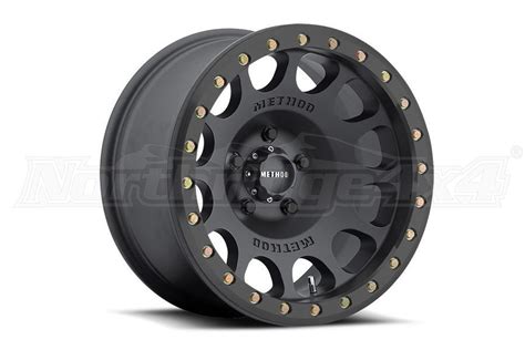 Xtreme alloy beadlock wheels 17x9 5x5 jeep jk/wj (xhppwa102b). Method Race Wheels MR105 Beadlock Wheel Matte Black 17x9 ...