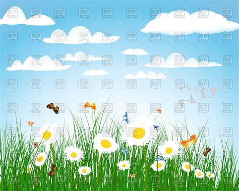 Summer Meadow Clipart Clipground
