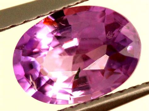 Certified Pinky Purple Sapphire Untreated 134 Cts
