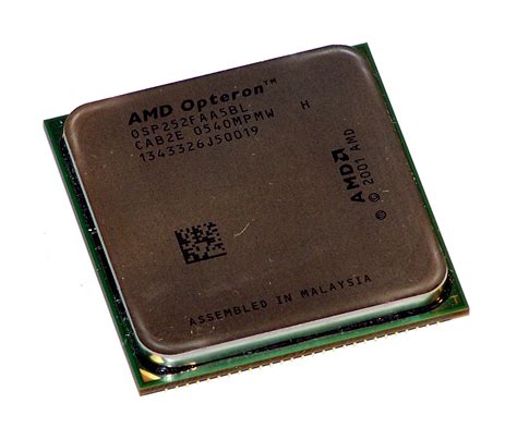 Amd Osp252faa5bl 26ghz Opteron 252 Single Core Socket 940 Processor