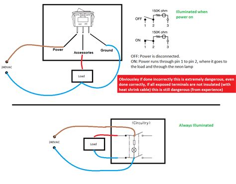 Ac switch wiring wiring diagram lighted rocker switch wiring diagram 120v unique lighted rocker. Wiring Manual PDF: 120v Dpdt Toggle Switch Wiring Diagram