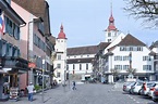The Village of Sursee on Switzerland Editorial Photography - Image of ...