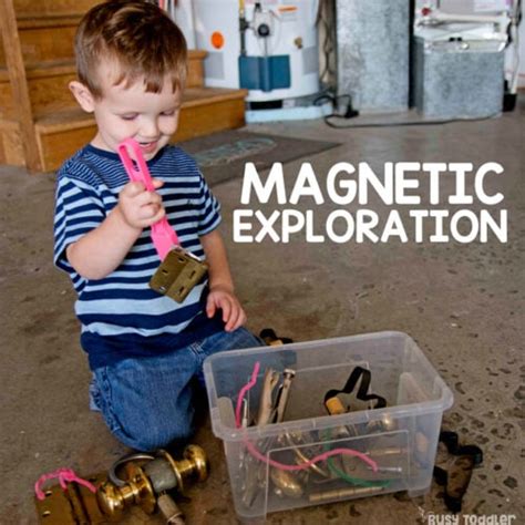 Magnetic Exploration Toddler Stem Activity Busy Toddler