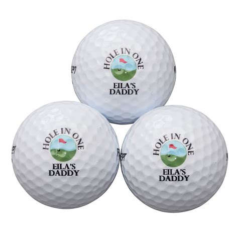Personalized Precept Golf Balls 3 Pack Miles Kimball