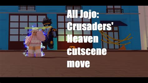 All Cutscene Move Jojo Crusaders Heaven Youtube