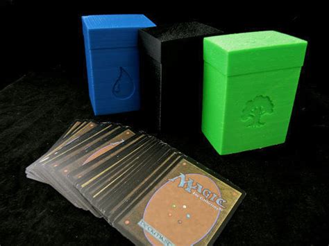 Magic the gathering, magic cards, singles, decks, card lists, deck ideas, wizard of the coast, all of the cards you need at great prices are available at cardkingdom. 3D printable model Magic The Gathering Mana Deck Boxes