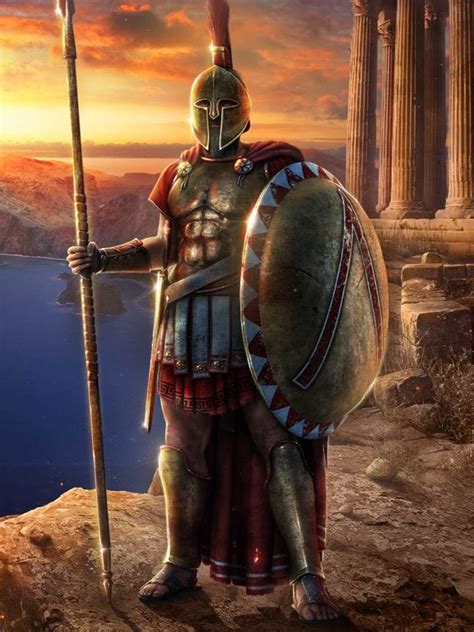 Spartan Warrior King Agesilaus Upon Being Shown The Huge Defensive