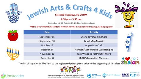 Jewish Arts And Crafts 4 Kids