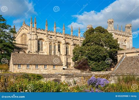 Christ Church College Oxford England Stock Photo Image Of Buildings