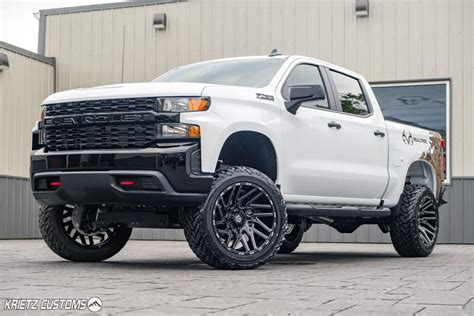 Krietz Customs Lifted 2021 Chevrolet Silverado 1500 With 22×12 Tis