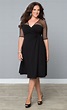 Cocktail Dresses for Over 50 & 60 Years Old – Plus Size Women Fashion ...