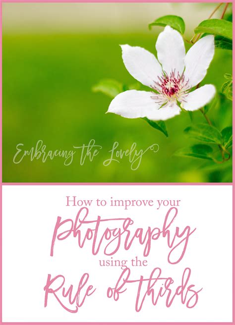 How To Improve Your Photography By Using The Rule Of Thirds Rule Of