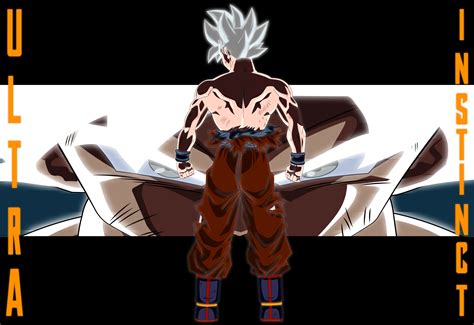 Goku Ultra Instinct Mastered Transformation By Mglking