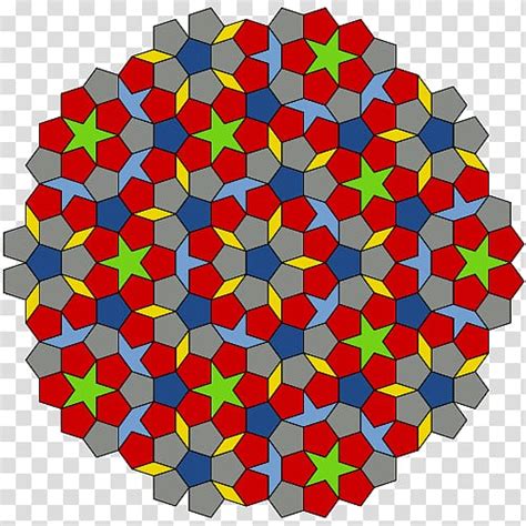Penrose Tiling Tessellation Aperiodic Tiling Mathematics Quasicrystal