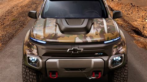 Chevrolet Colorado Zh2 Fuel Cell Truck For The Us Army Chevrolet