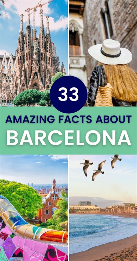 33 Fun Facts About Barcelona Spain Spain Travel Barcelona Travel