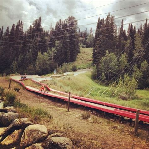 Ride The Howler A 2400 Foot Long Alpine Slide Atop Howelsen Hill In