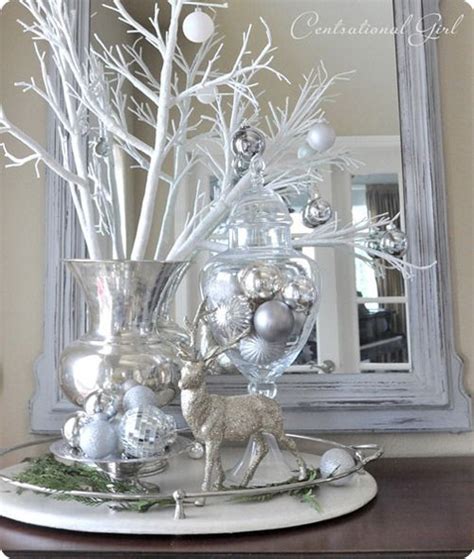 Silver Christmas Decorating Ideas All About Christmas