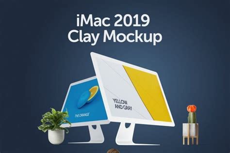 Imac Mockup 25 Best Imac Presentation Template In Psd And Vector