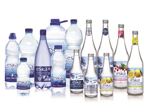 Eska carbonated natural spring water with natural lemon flavour 355 ml. Eska wants to make waves in Toronto » strategy