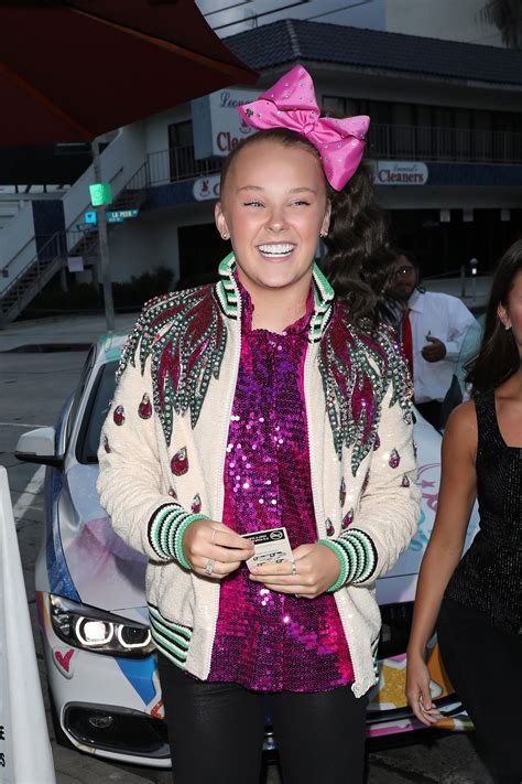 Jojo Siwa Brown Hair Shows Off Brunette Look During Night Out J 14