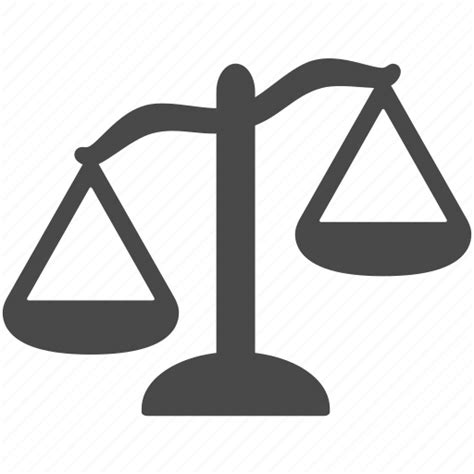 Balance Compare Imbalance Law Lawyer Weight Icon