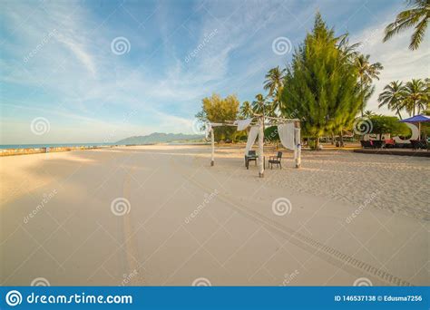 Pantai Cenang Beach In Langkawi Malaysia Stock Photo Image Of