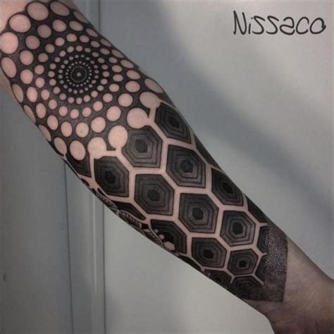 Best Of Geometric Tattoo Designs 20 Arm Dotwork Geometric Tattoo By