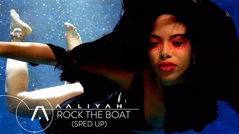 Aaliyah Rock The Boat Sped Up Youtube