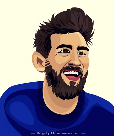 Lionel Messi In Pictures Vectors Free Download Graphic Art Designs