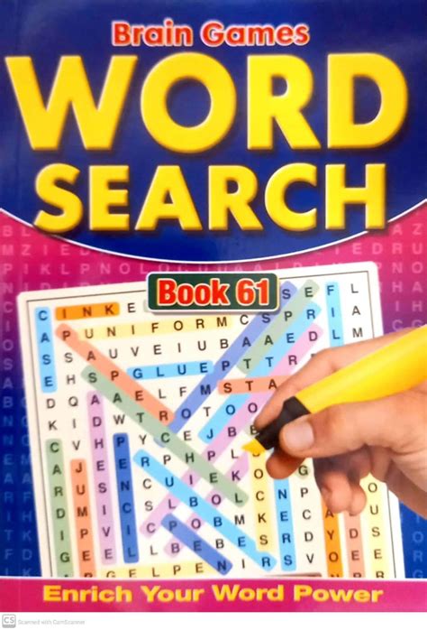 Word Search Book 61 Brain Games The Book Jungle Jamaica