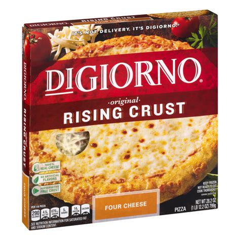Digiorno Rising Crust Four Cheese Pizza 282oz Box Garden Grocer